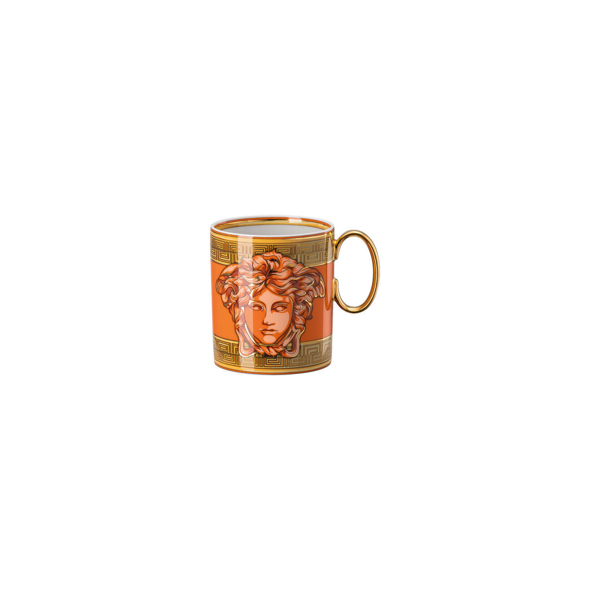 Versace Medusa Amplified Orange Coin Mug