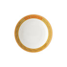 Versace Medusa Amplified Orange Coin Rim Soup, 8 2/3 in