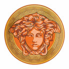 Versace Medusa Amplified Orange Coin Service Plate, 13 in