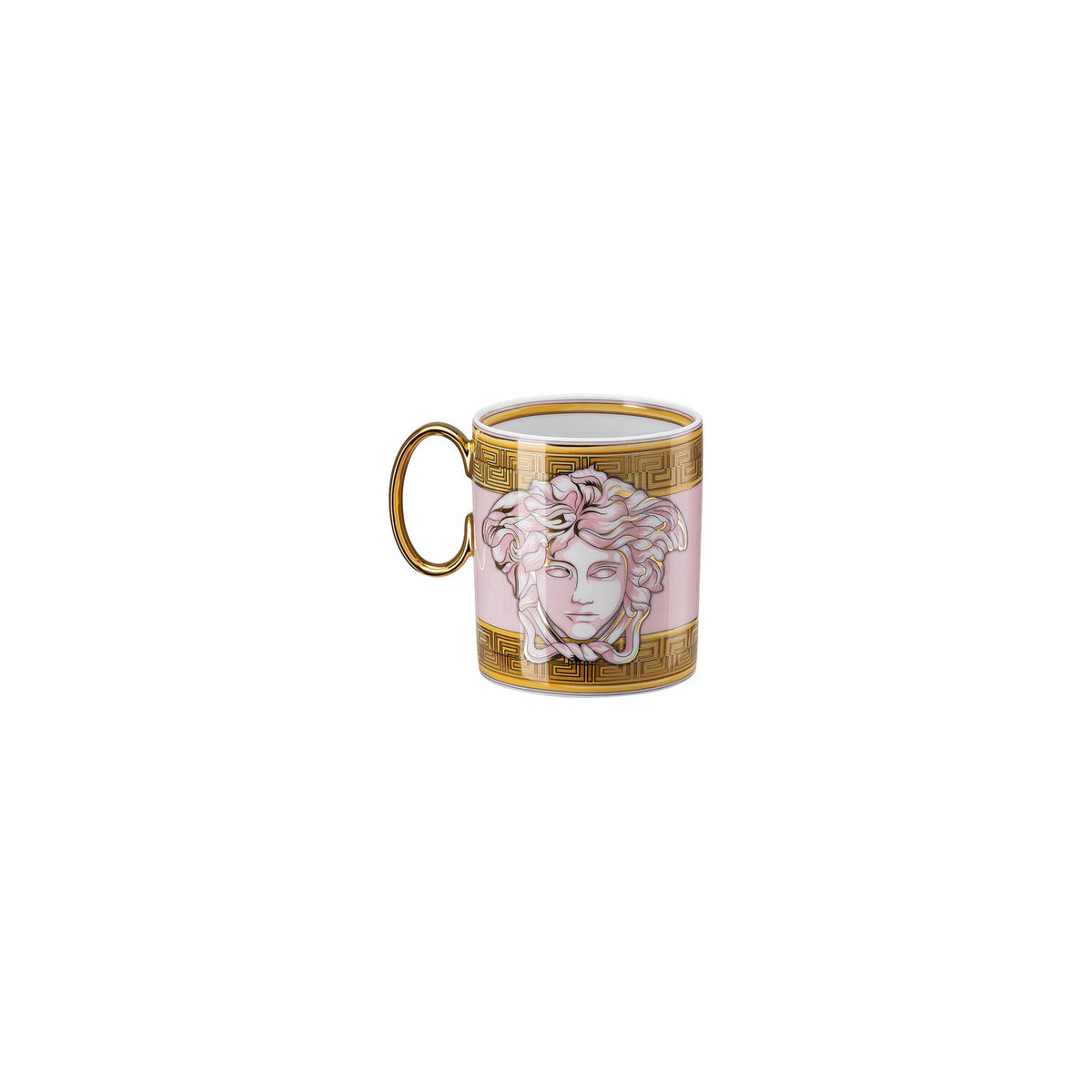 Versace Medusa Amplified Pink Coin Mug, view 2
