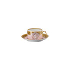 Versace Medusa Amplified Pink Coin Tea Cup & Saucer