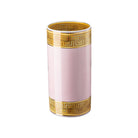 Versace Medusa Amplified Pink Coin Vase, 9 1/2 in, view 2