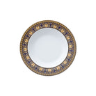 Versace Medusa Blue Rim Soup, 8 2/3 in