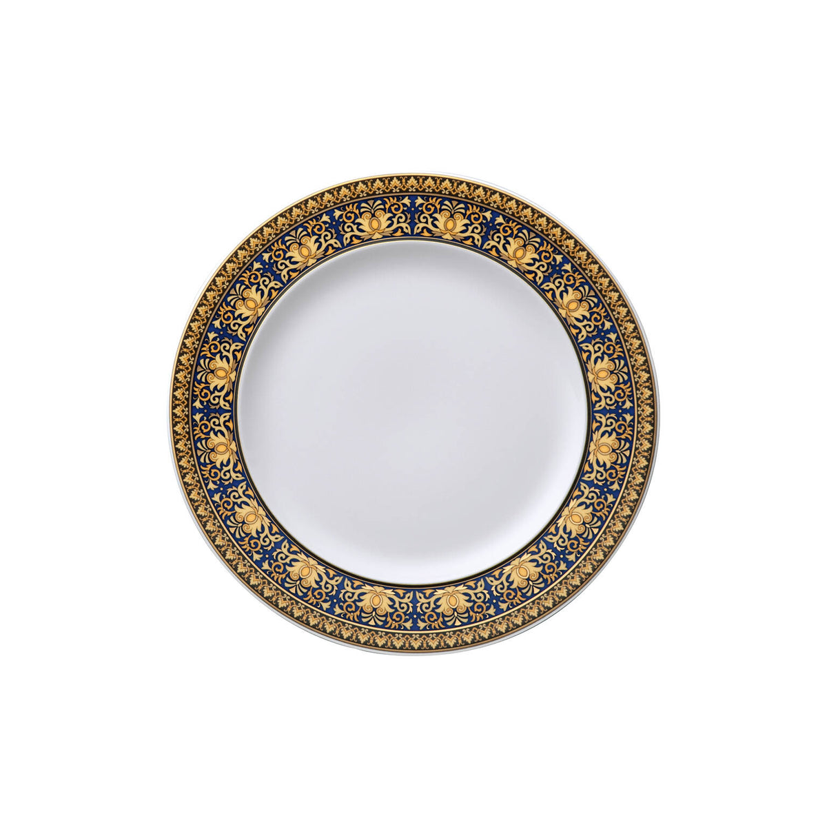 Versace Medusa Blue Salad Plate, 8 2/3 in