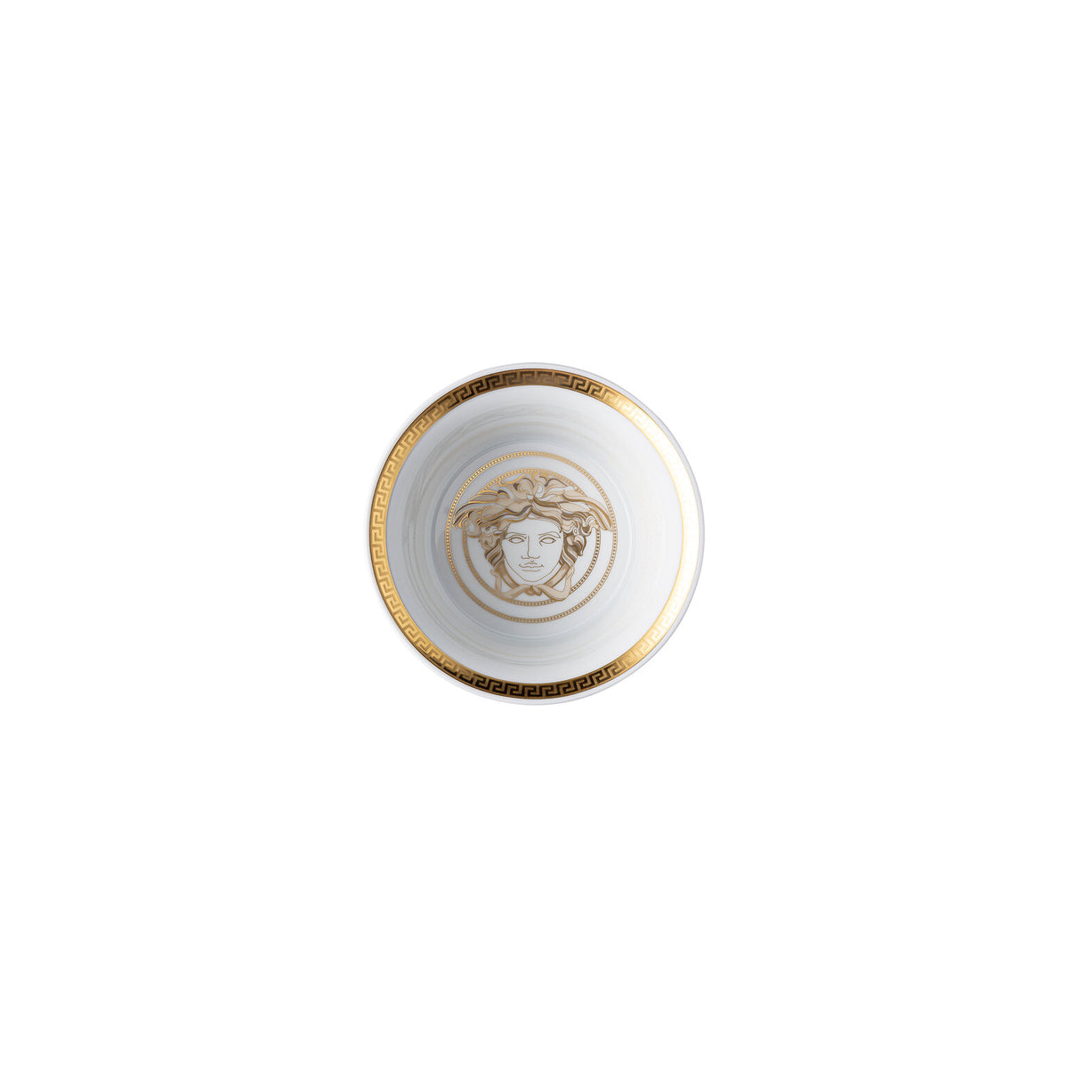 Versace Medusa Gala Gold Fruit Dish, view 2