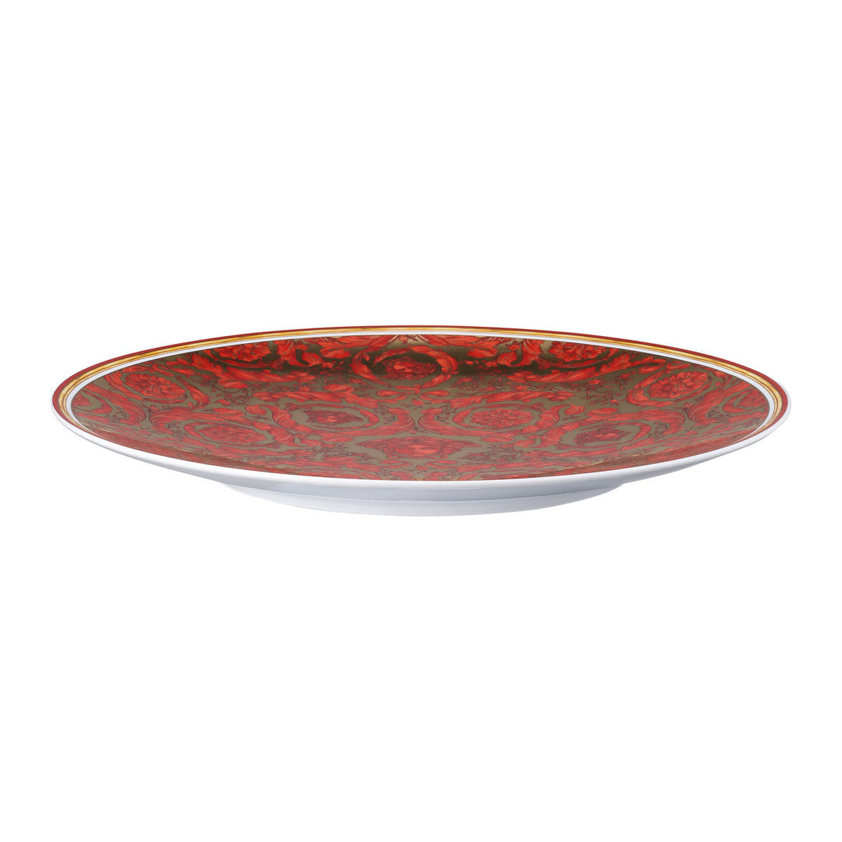 Versace Medusa Garland Christmas Plate, view 2