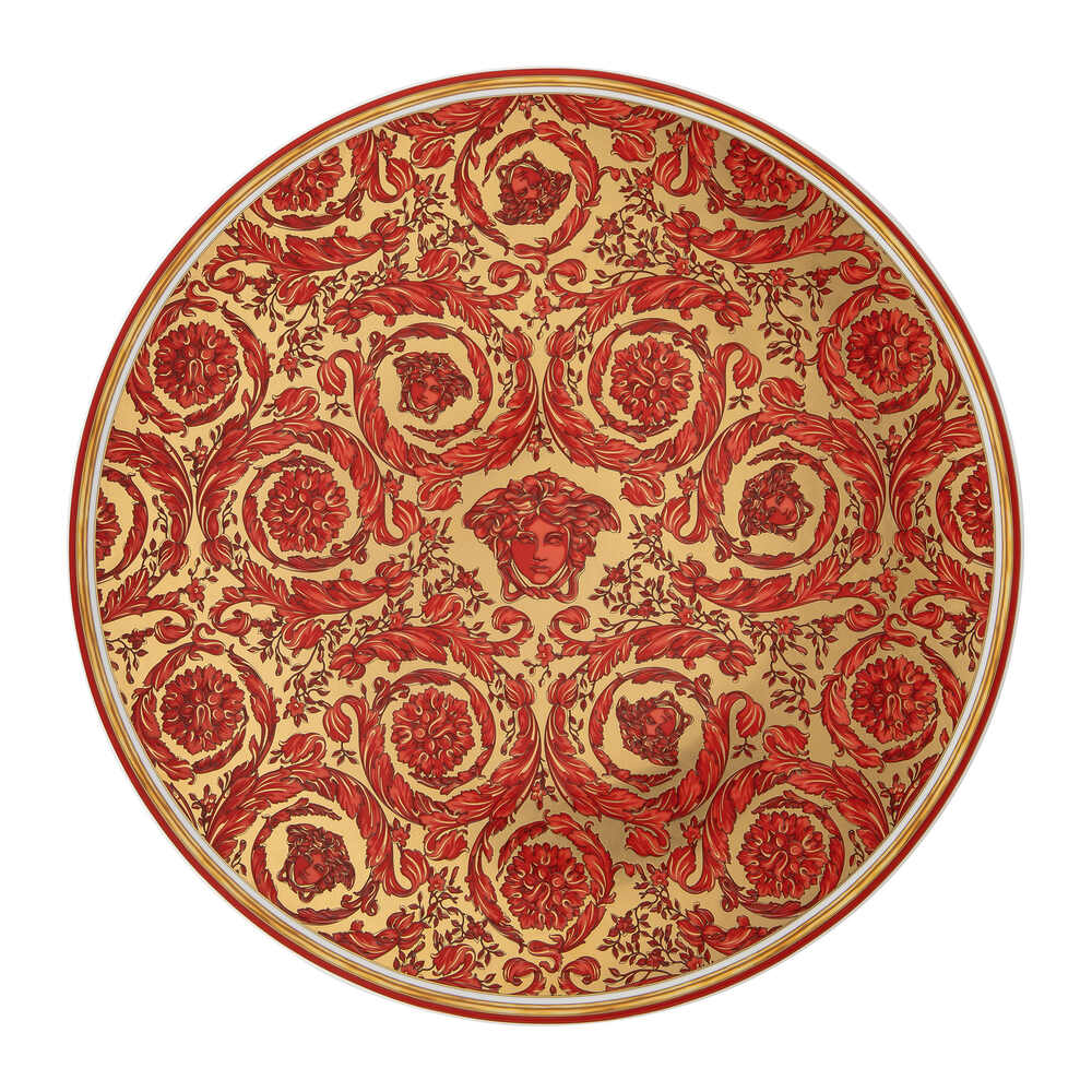 Versace Medusa Garland Christmas Plate