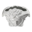 Versace Medusa Grande Vase, 11 3/4 in, White, view 3