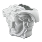 Versace Medusa Grande Vase, 11 3/4 in, White, view 4