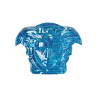 Versace Medusa Grande Vase, 7 in, Blue