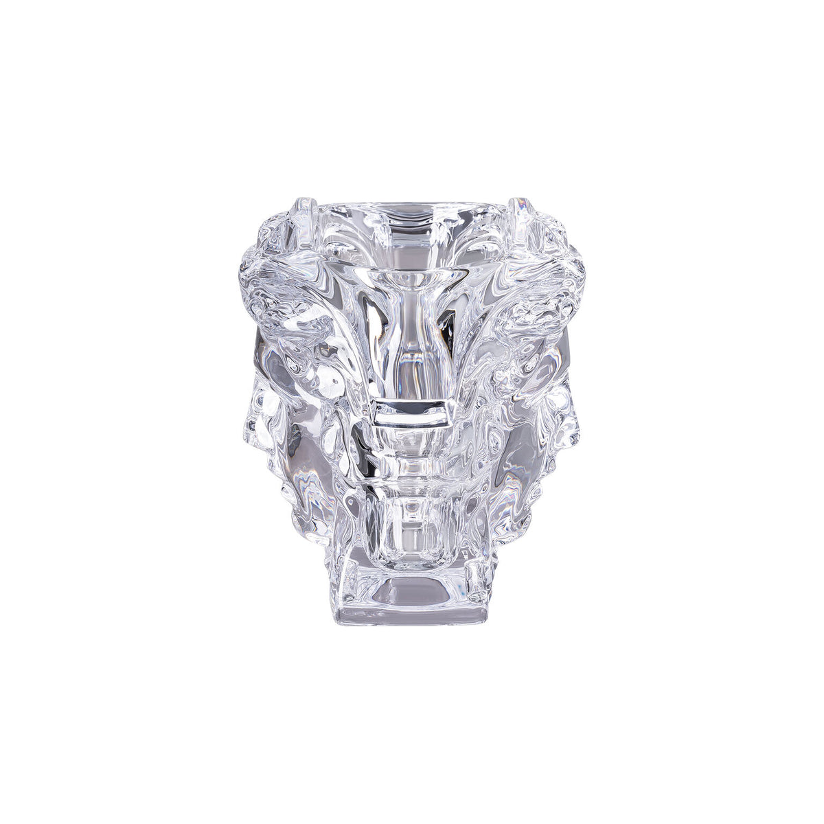 Versace Medusa Grande Vase, 7 in, Clear, view 3