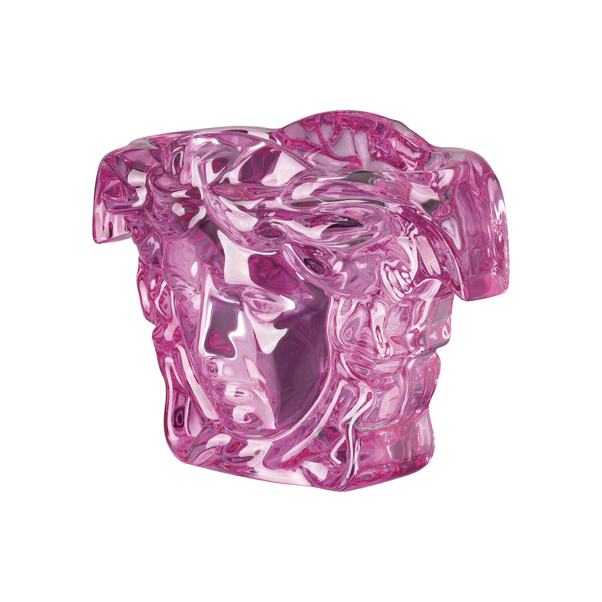 Versace Medusa Grande Vase, 7 in, Pink, view 2