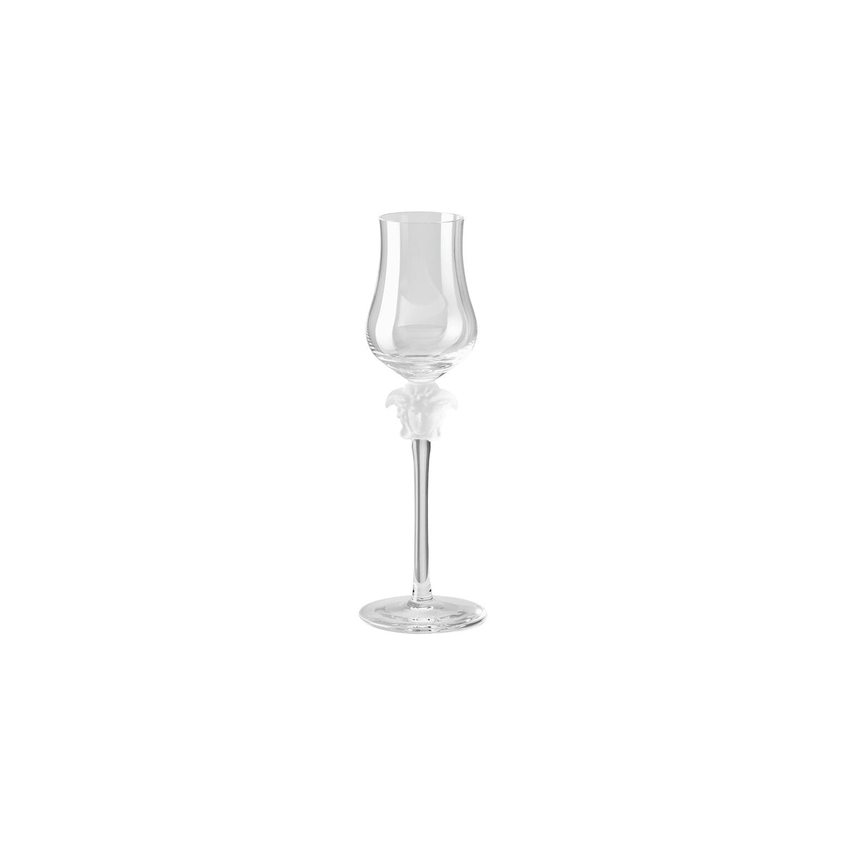 Versace Medusa Lumiere Crystal Grappa Glass