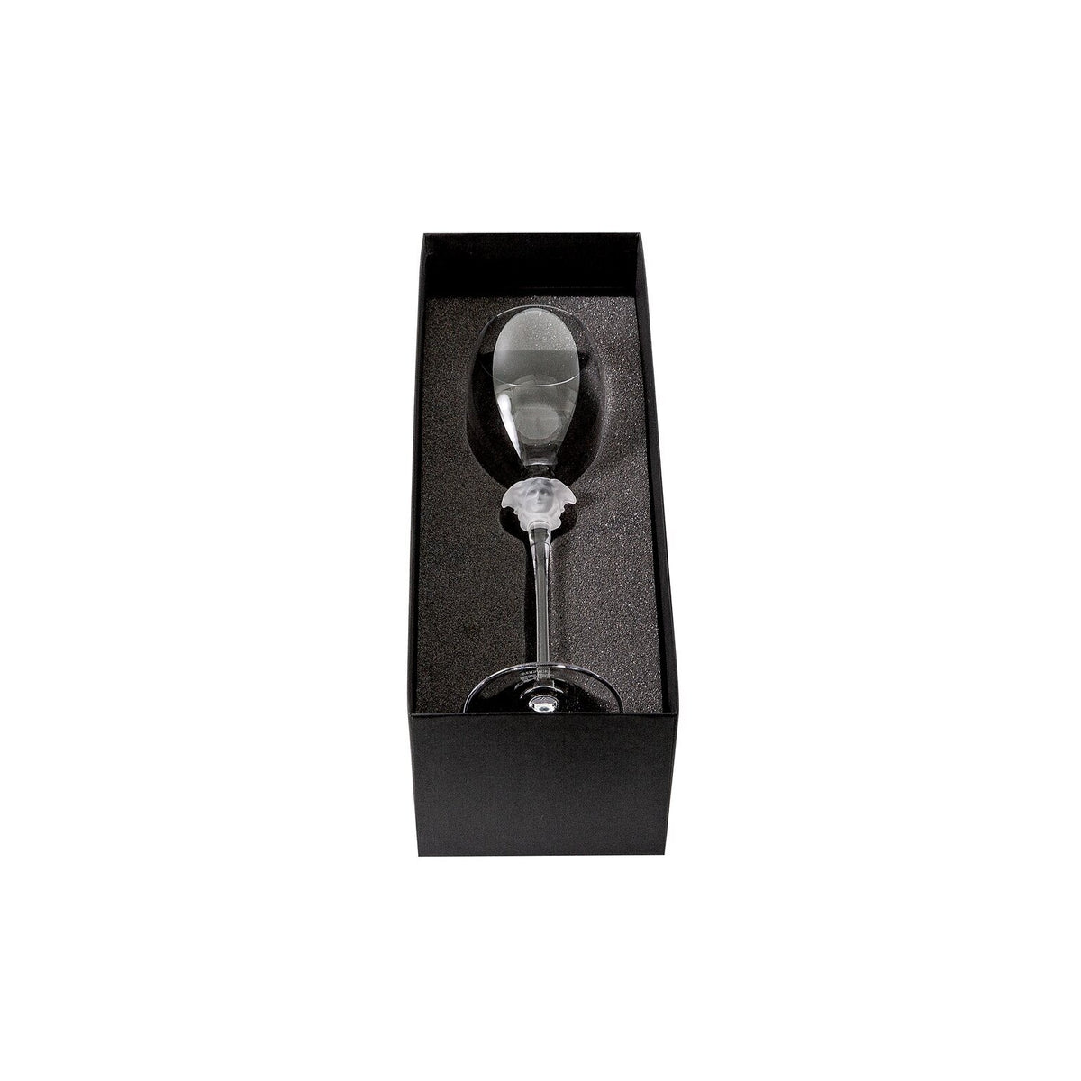 Versace Medusa Lumiere Crystal White Wine Glass, view 3