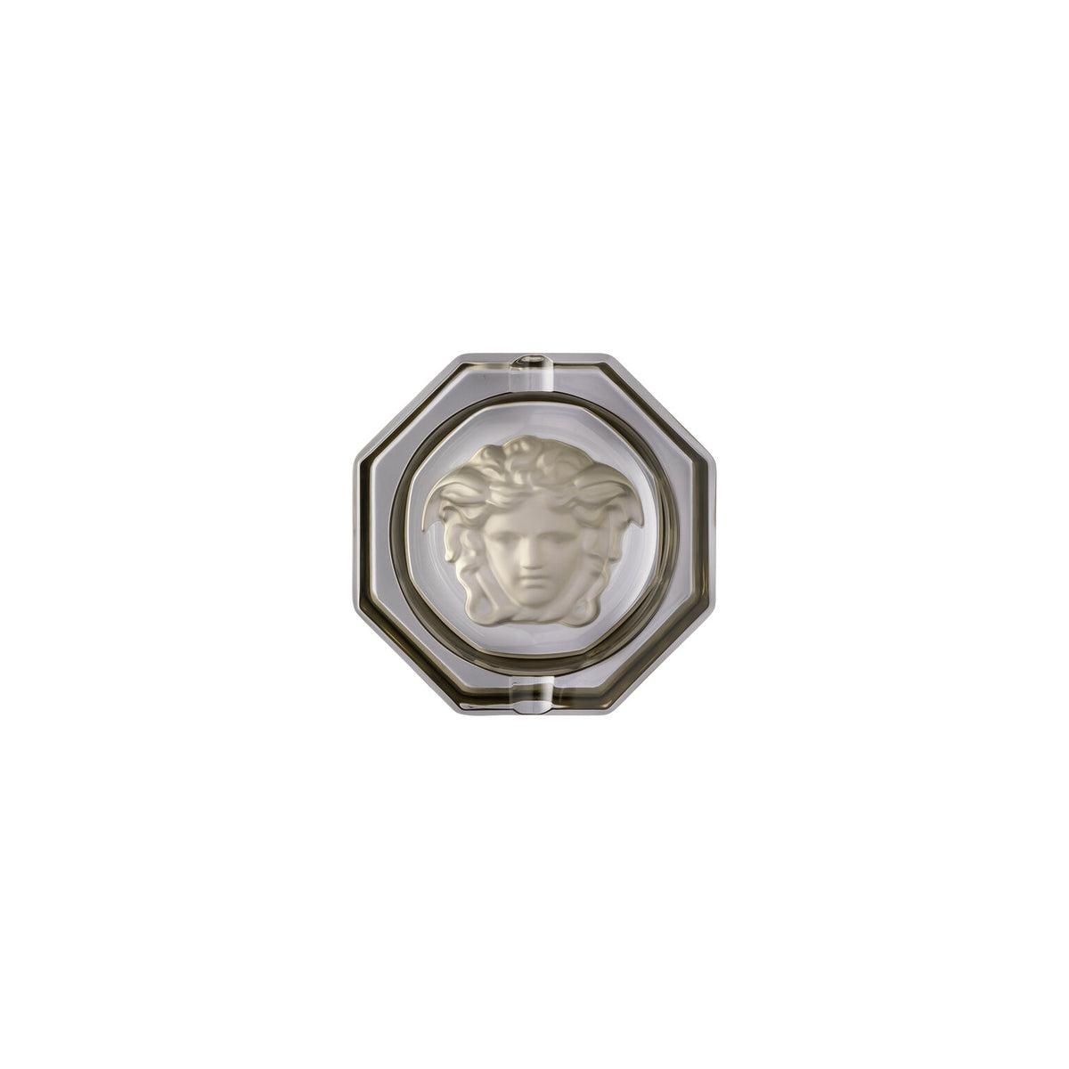 Versace Medusa Lumiere Haze Ashtray, 5 in