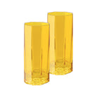 Versace Medusa Lumiere Rhapsody Amber Longdrink Glass, Set of Two