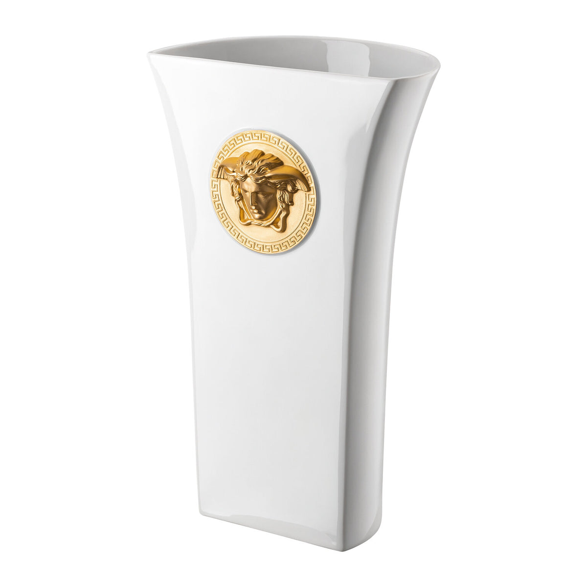 Versace Medusa Madness White Vase, 13 1/2 in, view 2