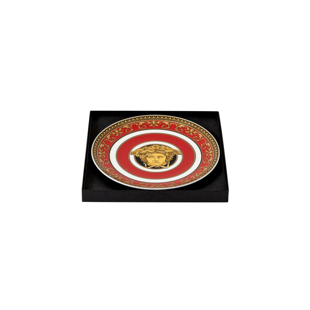 Versace Medusa Red Bread & Butter Plate, 6 2/3 in, view 4