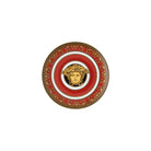 Versace Medusa Red Bread & Butter Plate, 6 2/3 in