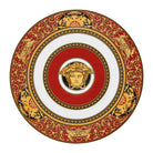 Versace Medusa Red Service Plate, 13 in