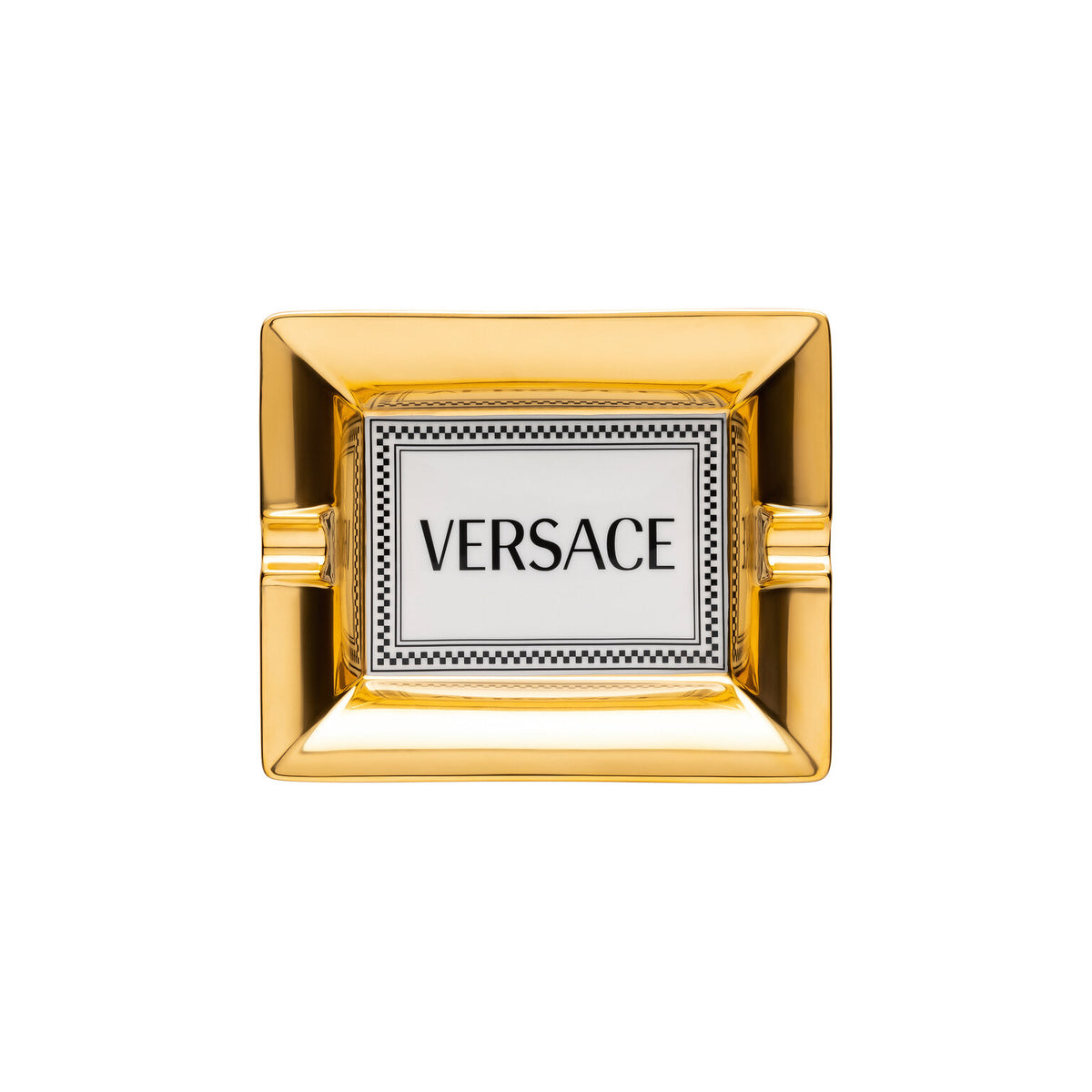 Versace Medusa Rhapsody Ashtray, 6 1/4 in