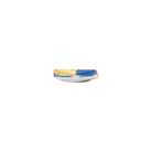 Versace Medusa Rhapsody Canape Dish, 4 3/4 in, Square, Blue, view 2