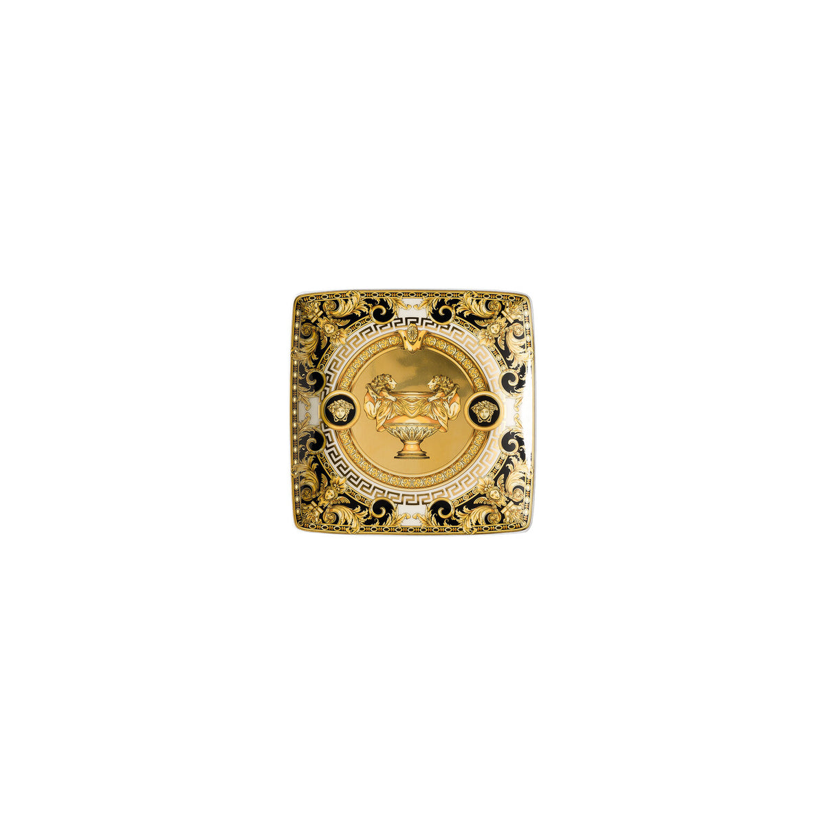 Versace Prestige Gala Canape Dish, 4 3/4 in, Square