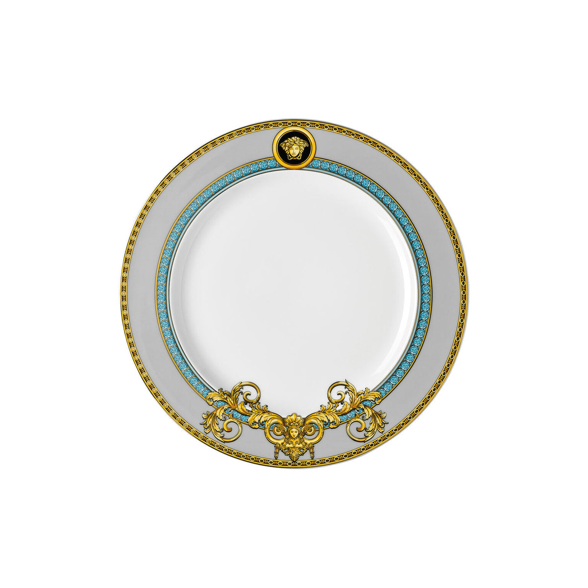 Versace Prestige Gala Salad Plate, 8 2/3 in, Le Bleu