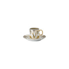 Versace Virtus Gala A.D. Cup & Saucer, White