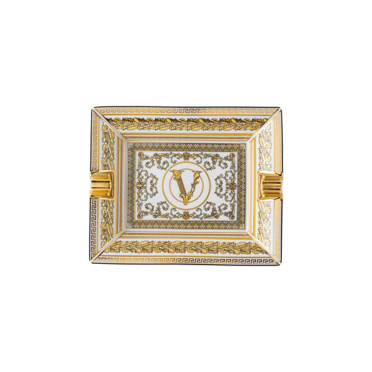 Versace Virtus Gala Ashtray, 6 1/4 in