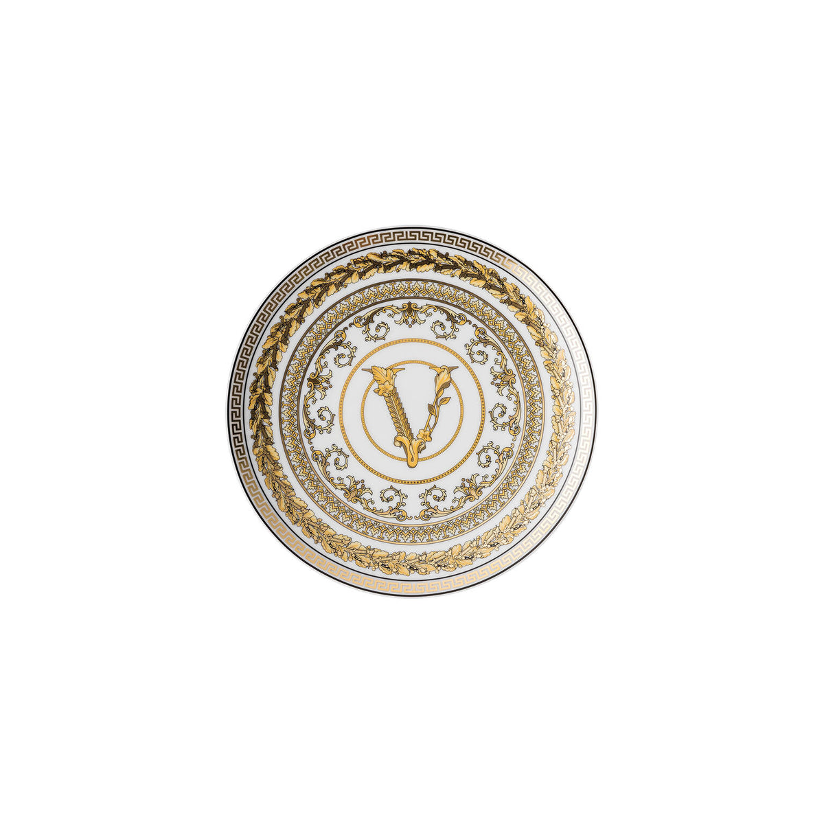 Versace Virtus Gala Bread & Butter Plate, 6 2/3 in, White