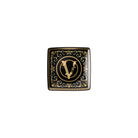 Versace Virtus Gala Canape Dish, 4 3/4 in, Square, Black