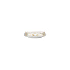 Versace Virtus Gala Canape Dish, 4 3/4 in, Square, White, view 2