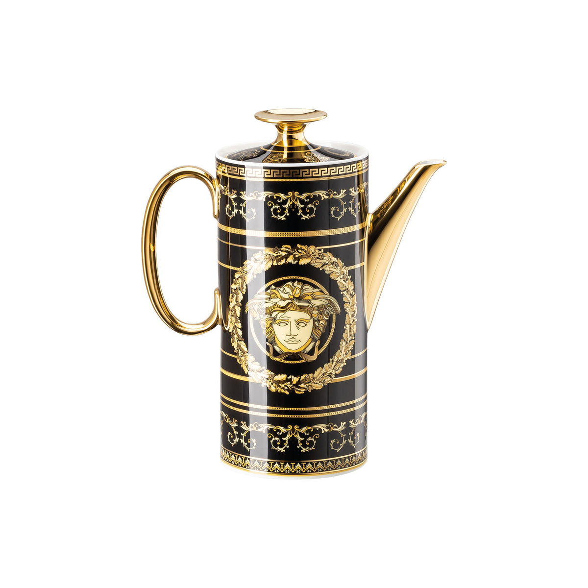 Versace Virtus Gala Coffee Pot, 50 oz, view 2