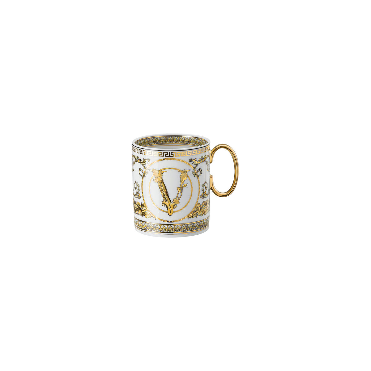 Versace Virtus Gala Mug, White
