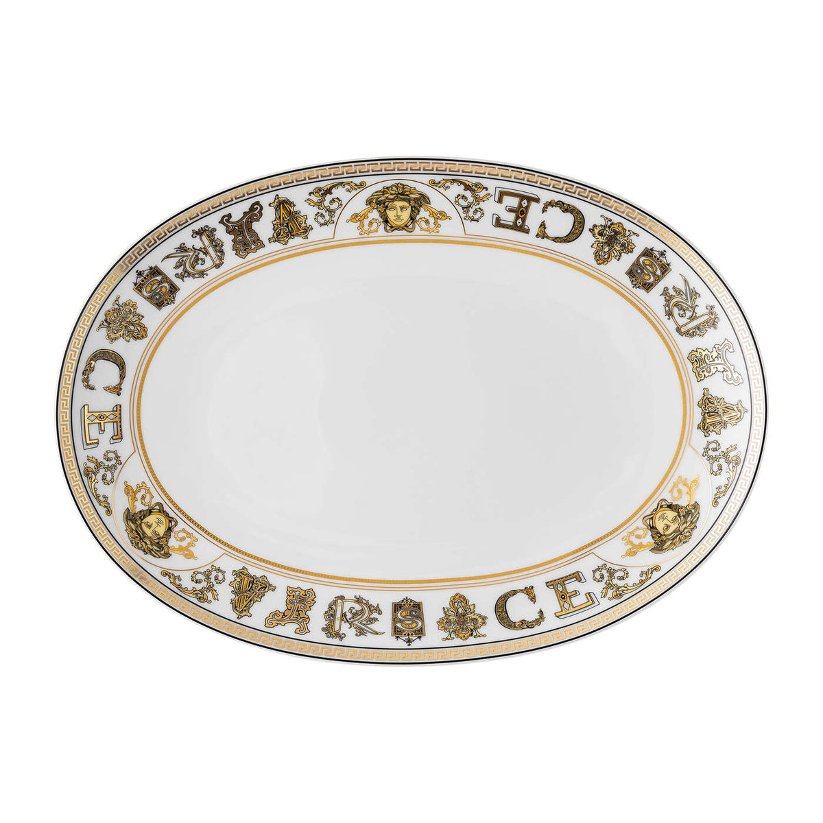 Versace Virtus Gala Platter, 13 in