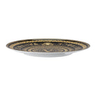 Versace Virtus Gala Service Plate, 13 in, Black, view 2