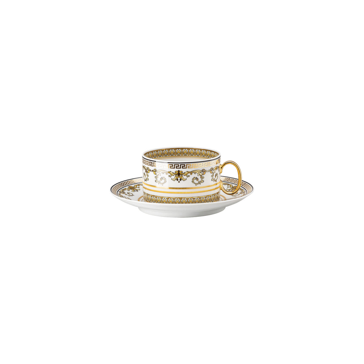 Versace Virtus Gala Tea Cup & Saucer