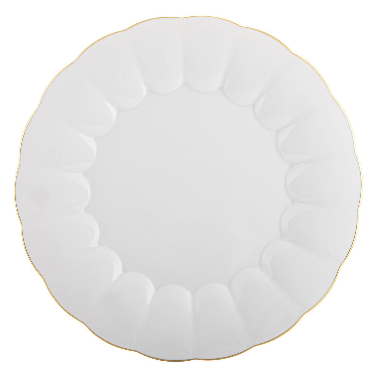 Vista Alegre 200 Anos Charger Plate on a white background