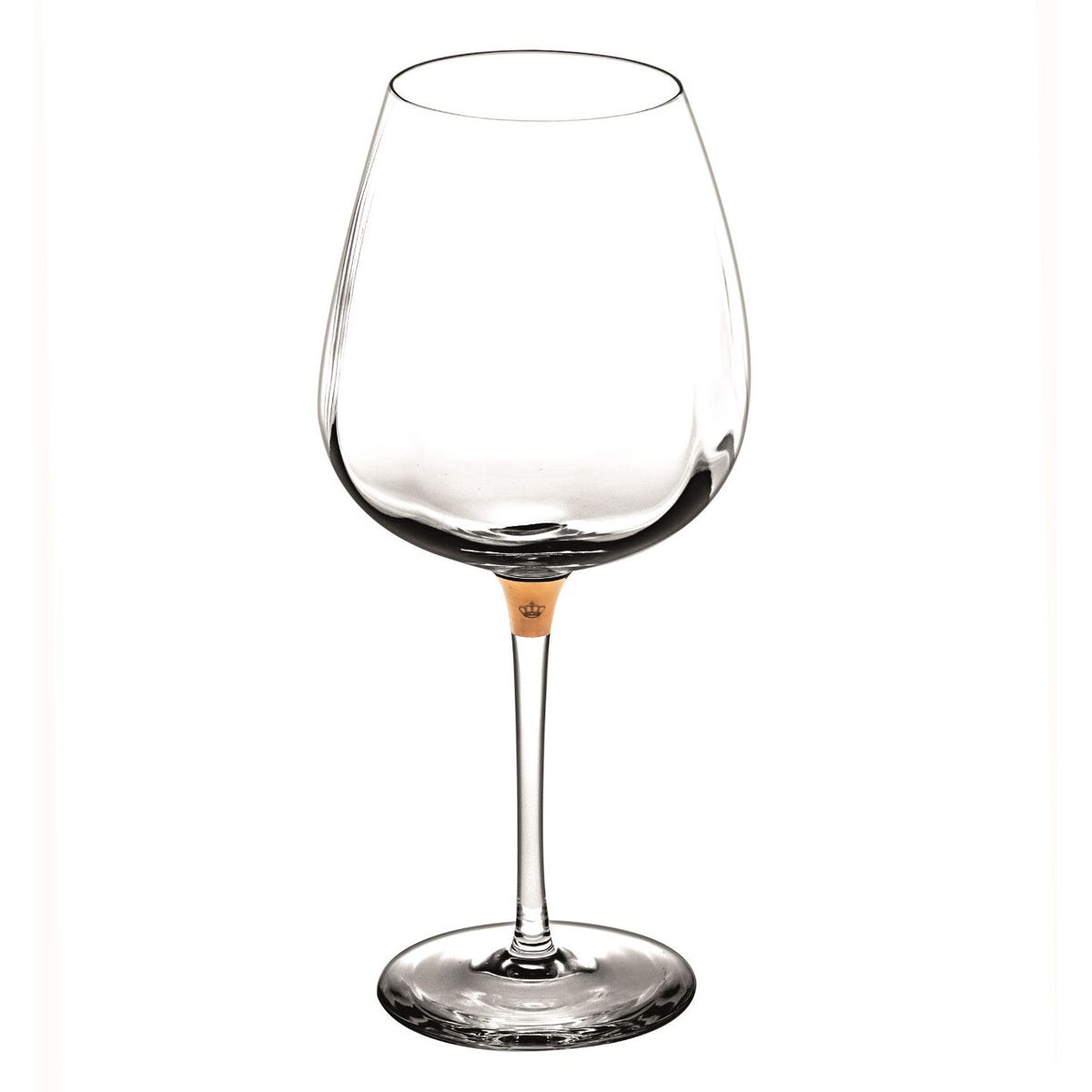 Vista Alegre 200 Anos Large Red Wine Goblet on a white background