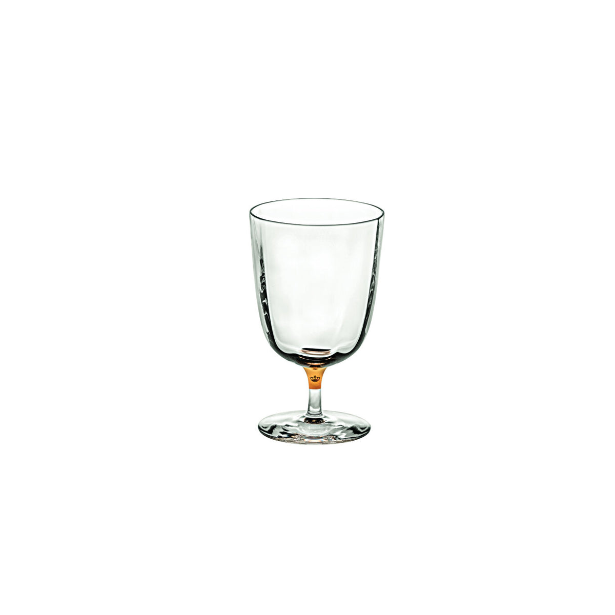 Vista Alegre 200 Anos Water Goblet on a white background