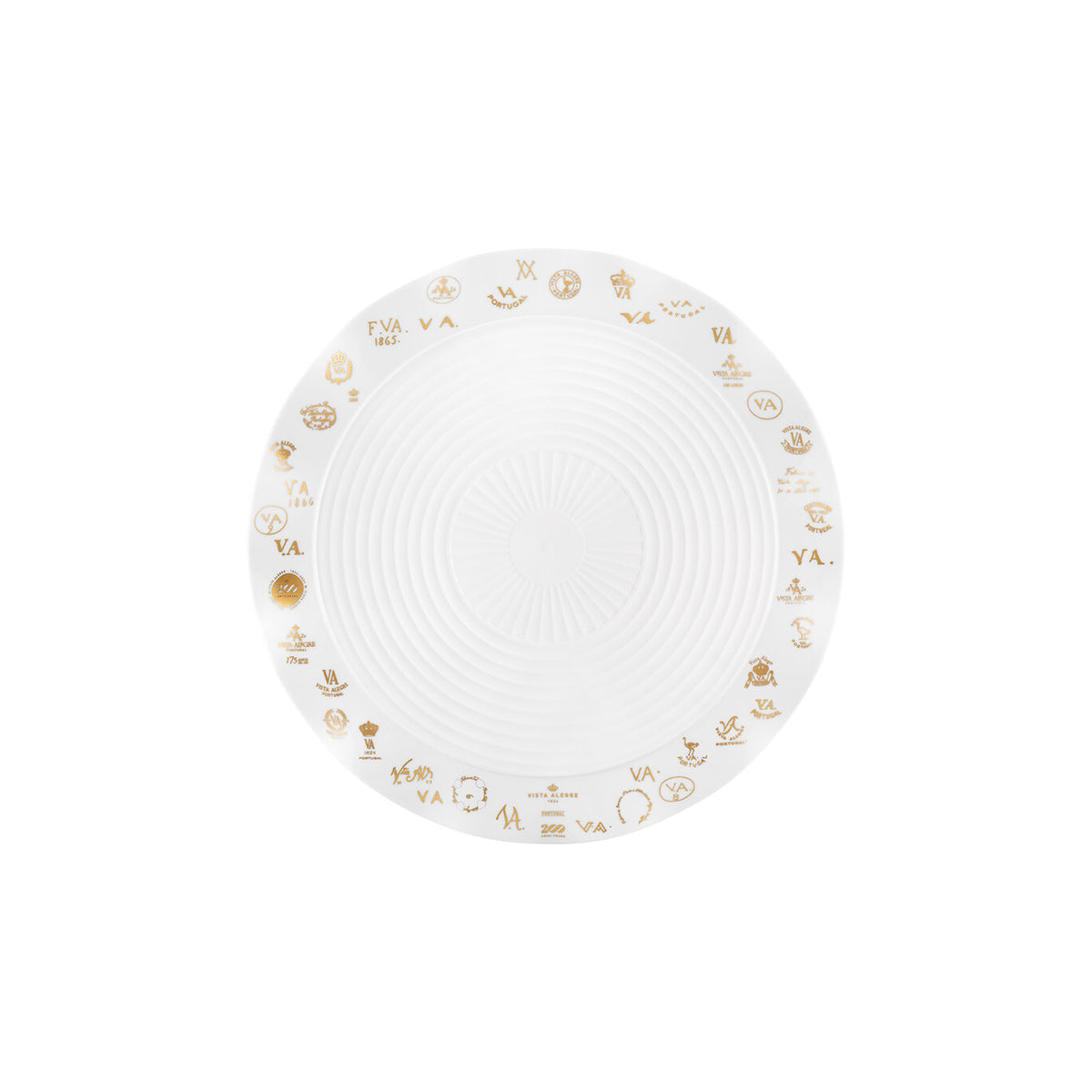 Vista Alegre 200 Anos XL Cake Plate, view 2