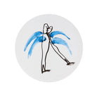 Vista Alegre 2i - Ilustradores Internacionais Round Plate Serge Bloch on a white background