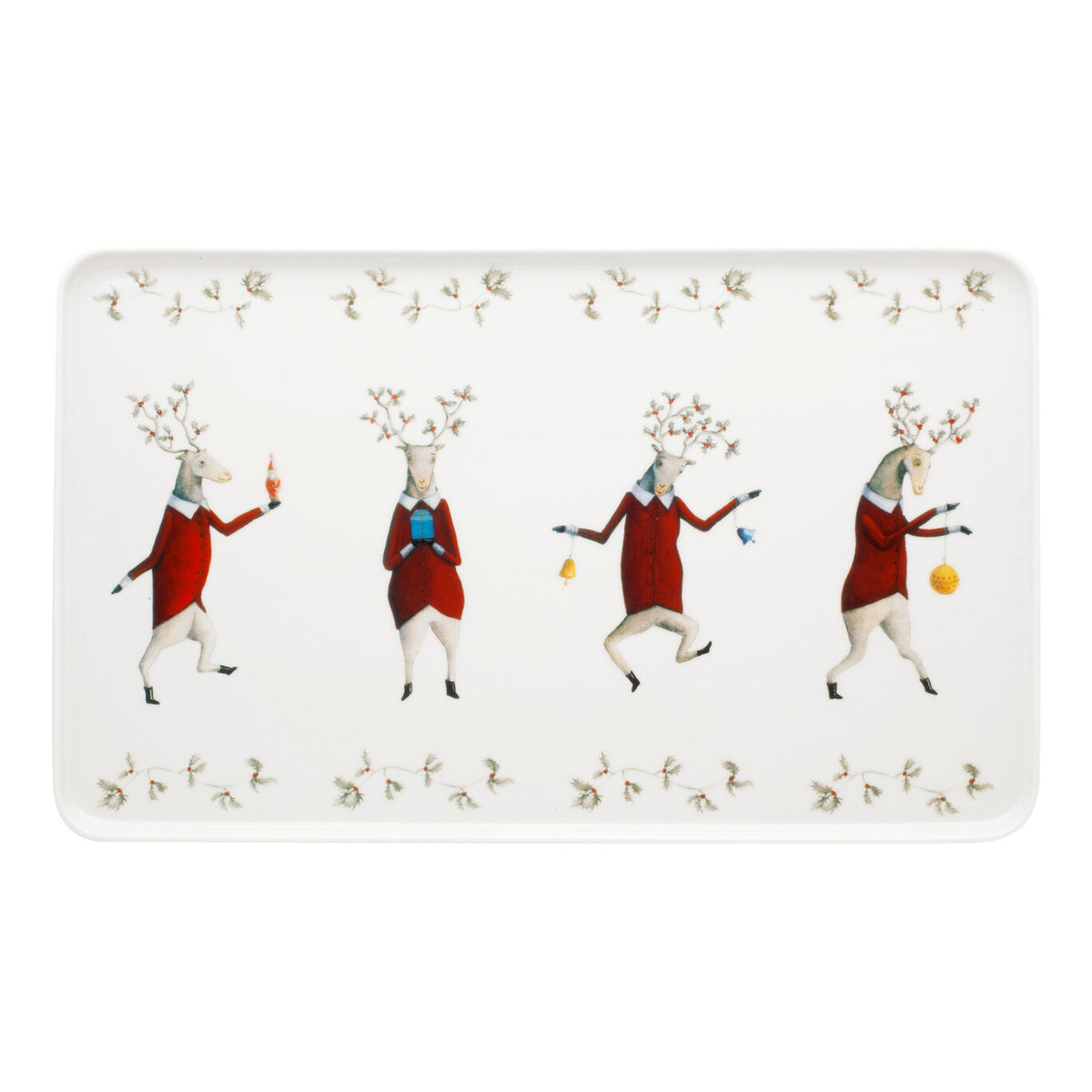 Vista Alegre Angels Large Platter on a white background