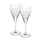 Vista Alegre Astro Set of 2 White Wine Goblets on a white background