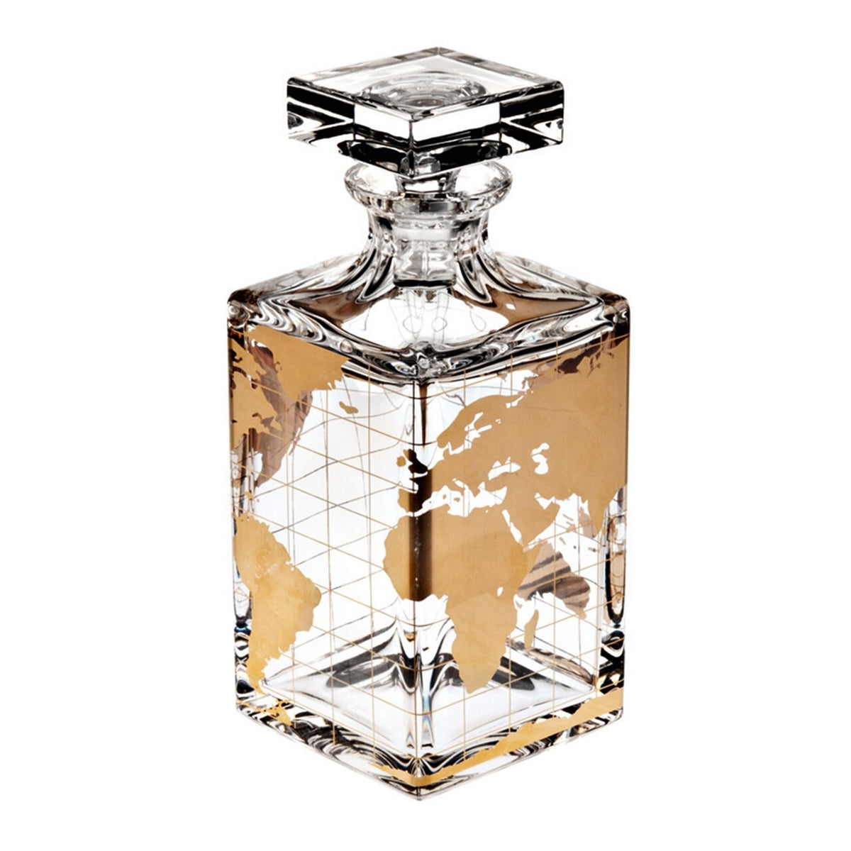 Vista Alegre Atlas Whisky Decanter on a white background