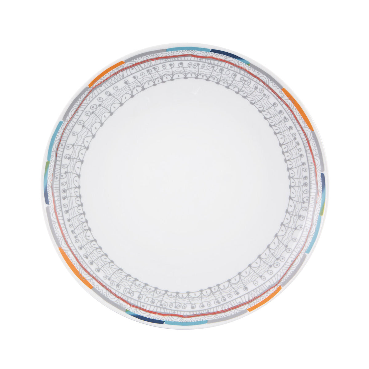 Vista Alegre Atrapasueños Dinner Plate on a white background