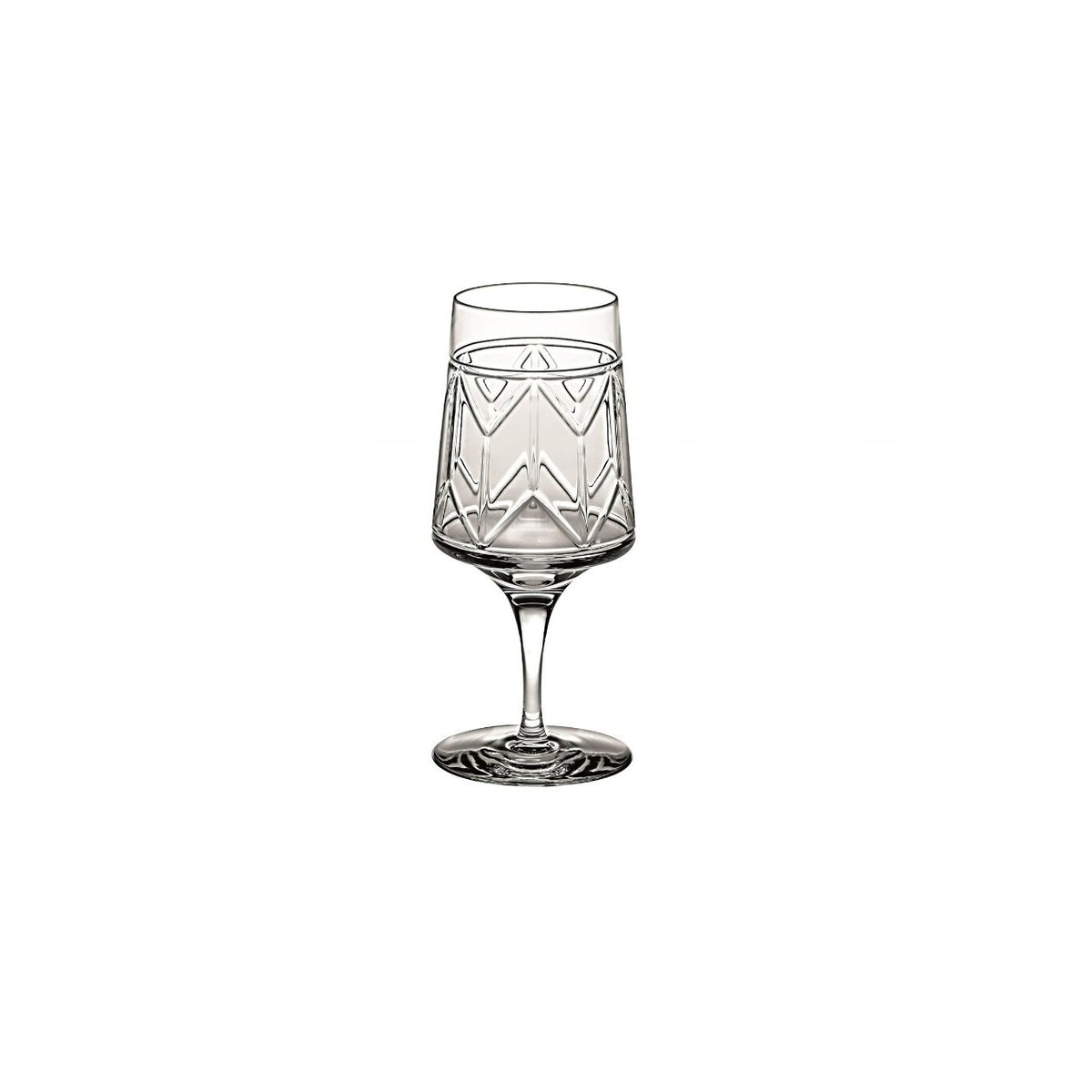 Vista Alegre Avenue Wine Goblet on a white background