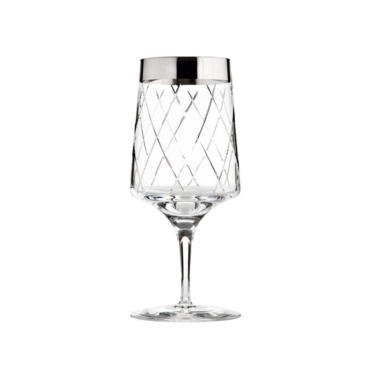 Vista Alegre Biarritz Wine Goblet on a white background