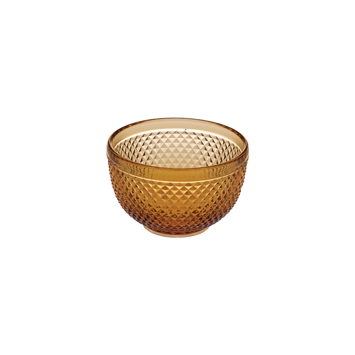 Vista Alegre Bicos Ambar Small Bowl on a white background